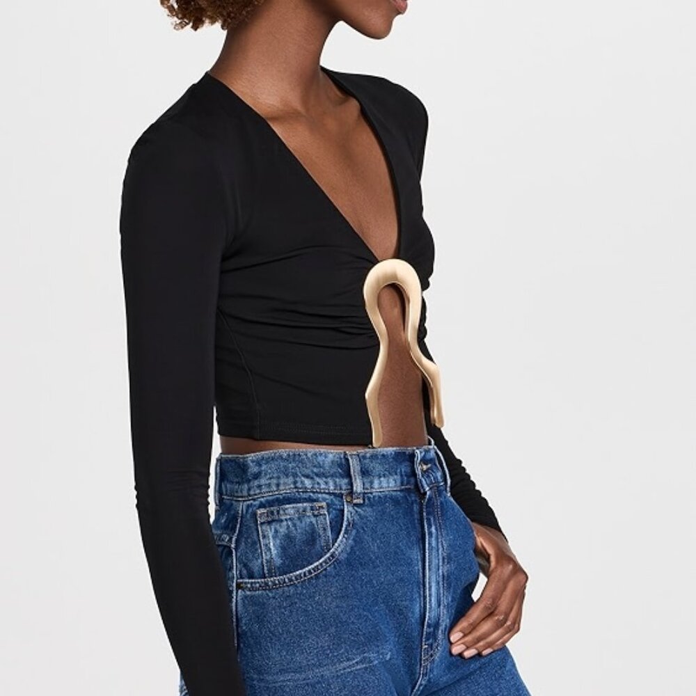 Cult Gaia Laia Top NWT Sz L - Picture 5 of 6